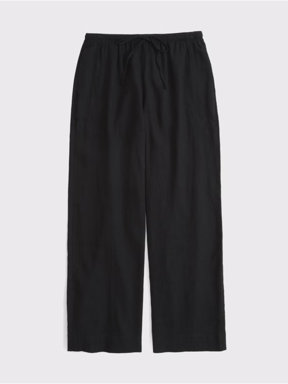 Abercrombie & Fitch Linen Cotton Blend Drawstring Pull On Pant - *Short Length*